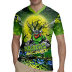 We Are Raiders Halloween Rugby Jersey Pumpkin Scary Spooky Season - Aussie Hoodie
