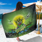 We Are Raiders Halloween Sarong Pumpkin Scary Spooky Season - Aussie Hoodie