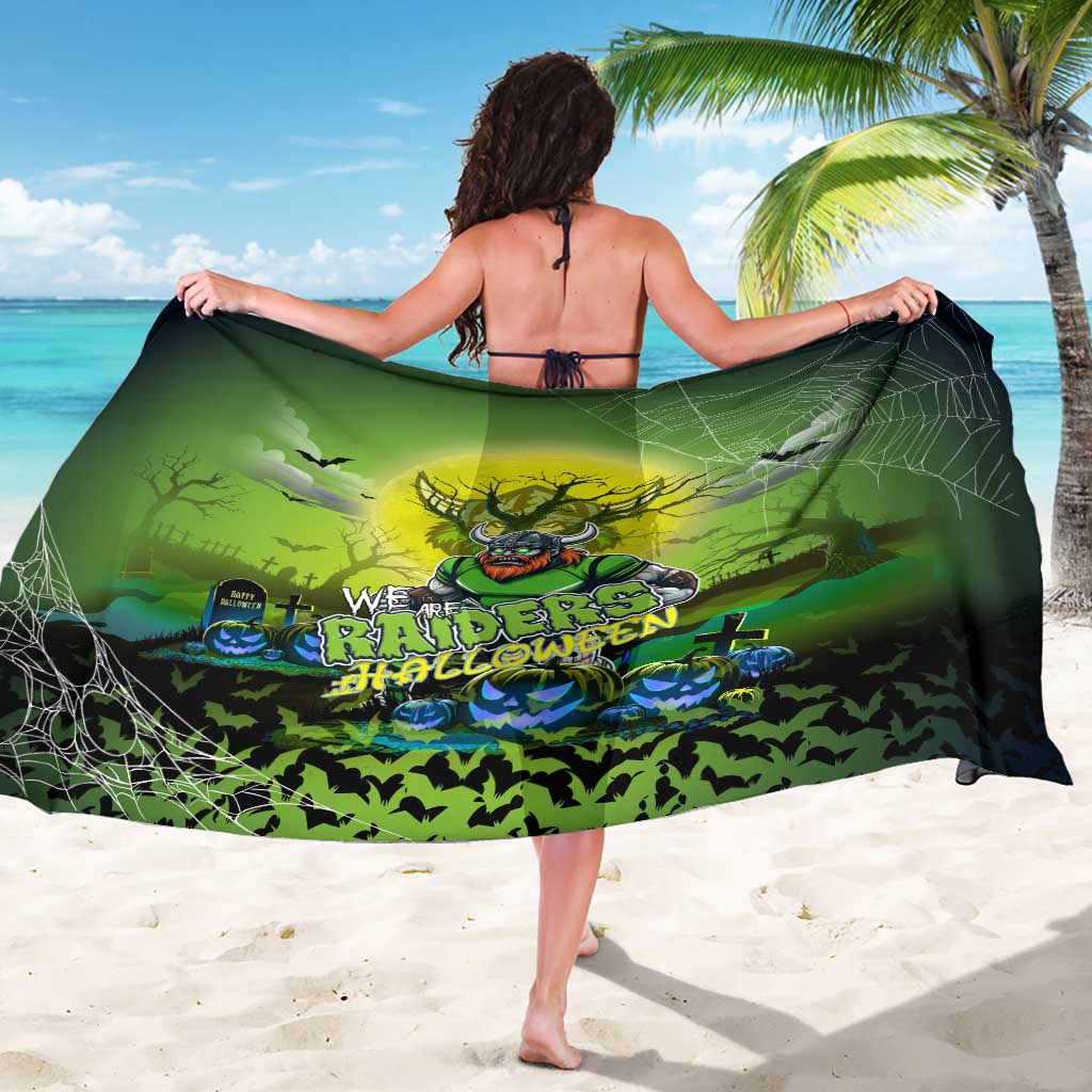 We Are Raiders Halloween Sarong Pumpkin Scary Spooky Season - Aussie Hoodie