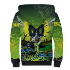 We Are Raiders Halloween Sherpa Hoodie Pumpkin Scary Spooky Season - Aussie Hoodie