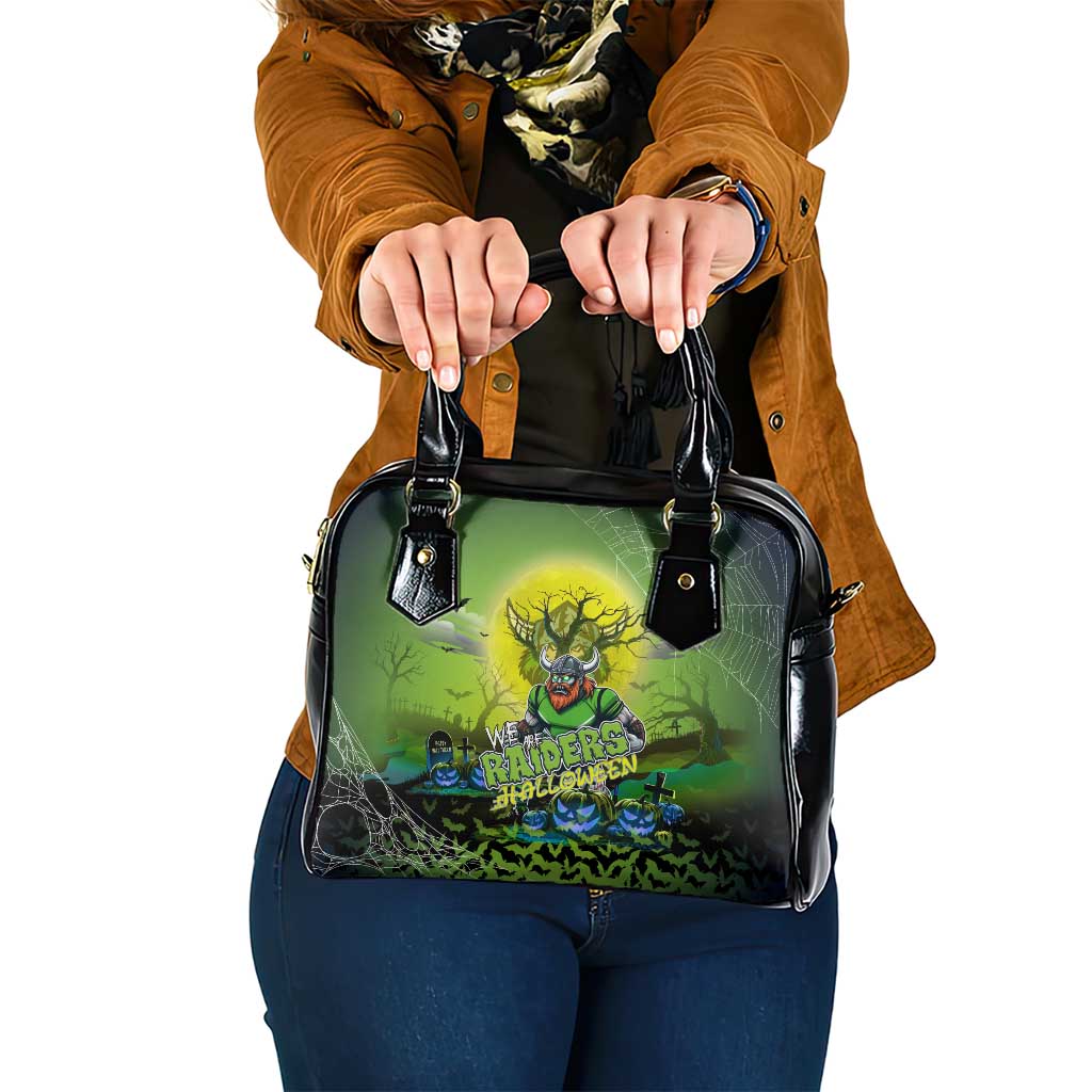 We Are Raiders Halloween Shoulder Handbag Pumpkin Scary Spooky Season - Aussie Hoodie