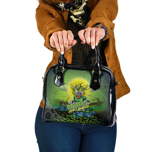 We Are Raiders Halloween Shoulder Handbag Pumpkin Scary Spooky Season - Aussie Hoodie