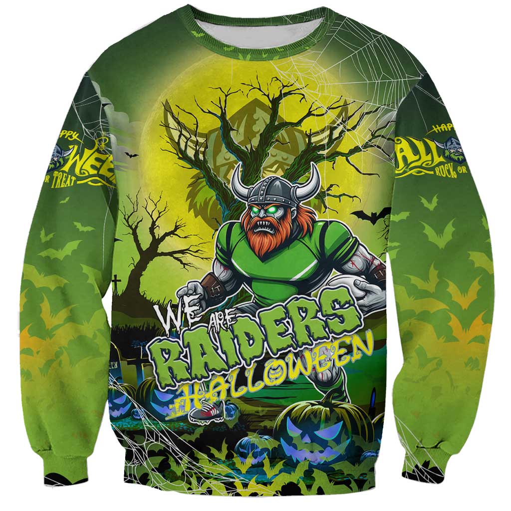 We Are Raiders Halloween Sweatshirt Pumpkin Scary Spooky Season - Aussie Hoodie