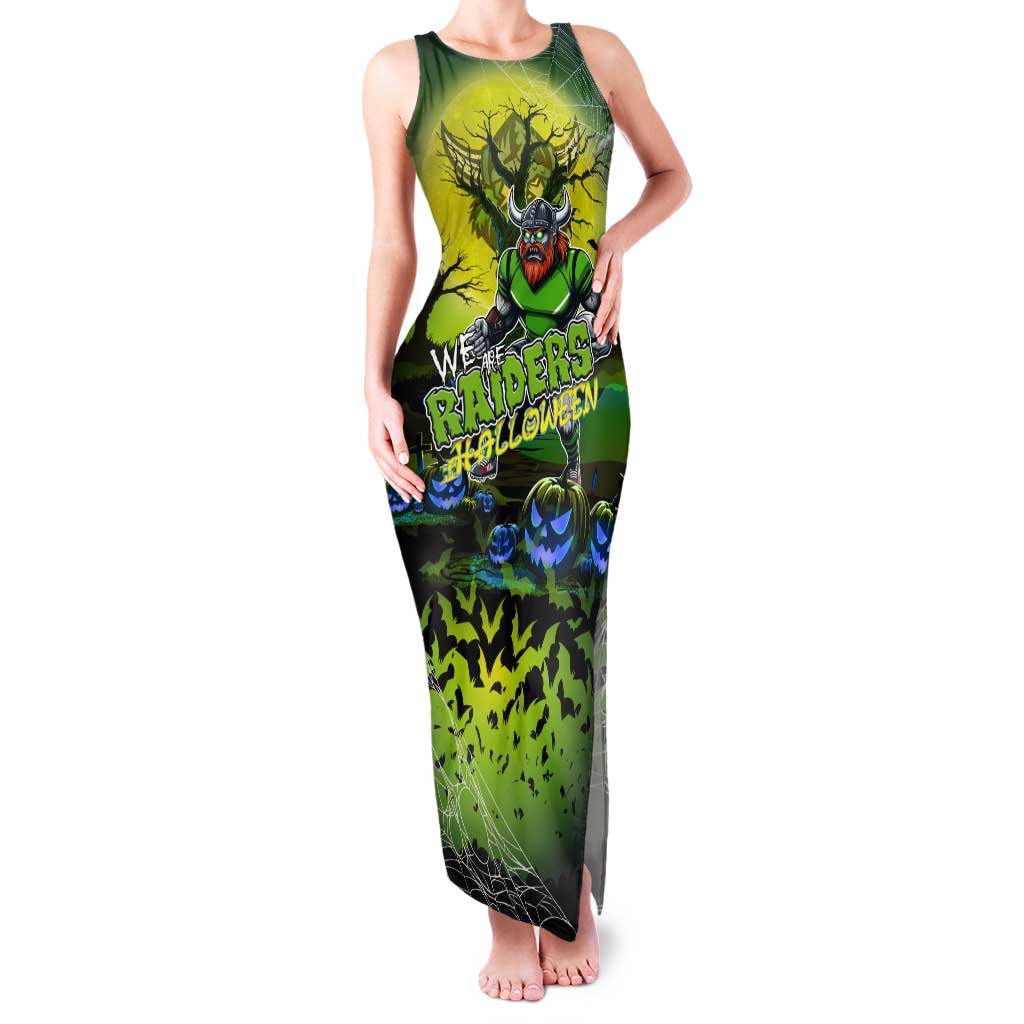 We Are Raiders Halloween Tank Maxi Dress Pumpkin Scary Spooky Season - Aussie Hoodie