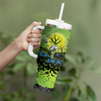 We Are Raiders Halloween Tumbler With Handle Pumpkin Scary Spooky Season - Aussie Hoodie