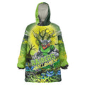 We Are Raiders Halloween Wearable Blanket Hoodie Pumpkin Scary Spooky Season - Aussie Hoodie