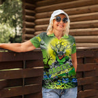 We Are Raiders Halloween Women Polo Shirt Pumpkin Scary Spooky Season - Aussie Hoodie