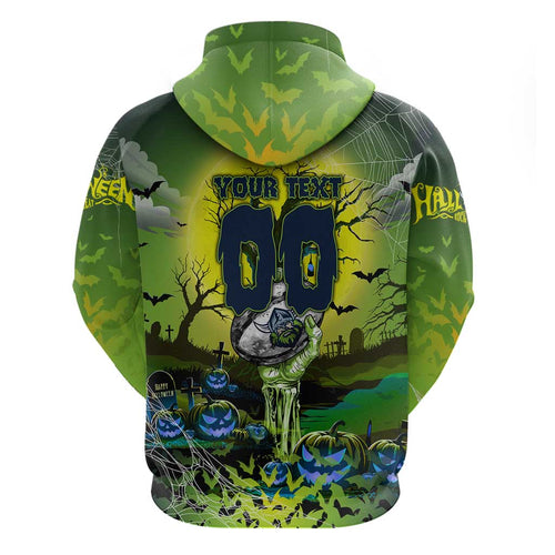 We Are Raiders Halloween Zip Hoodie Pumpkin Scary Spooky Season - Aussie Hoodie
