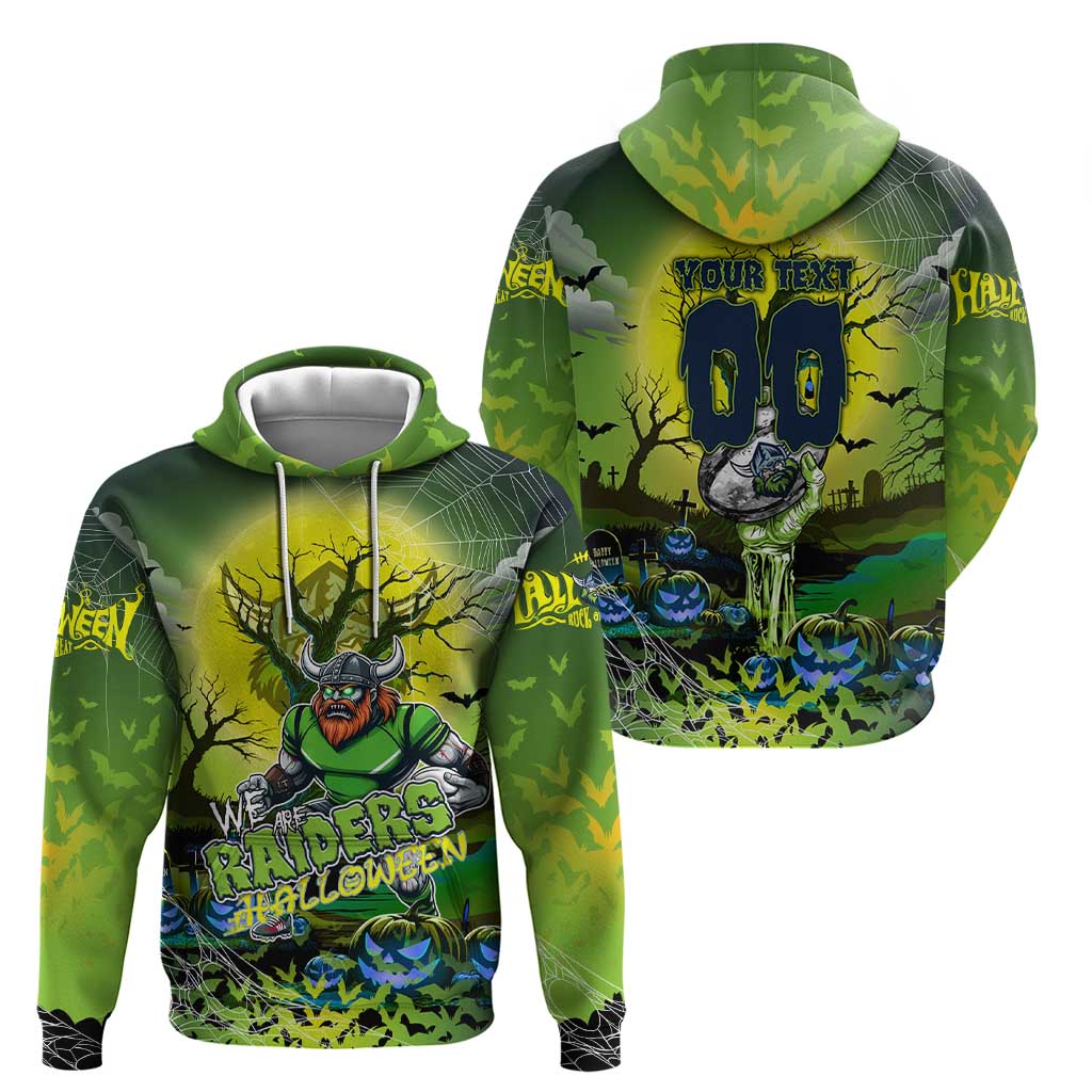 We Are Raiders Halloween Zip Hoodie Pumpkin Scary Spooky Season - Aussie Hoodie