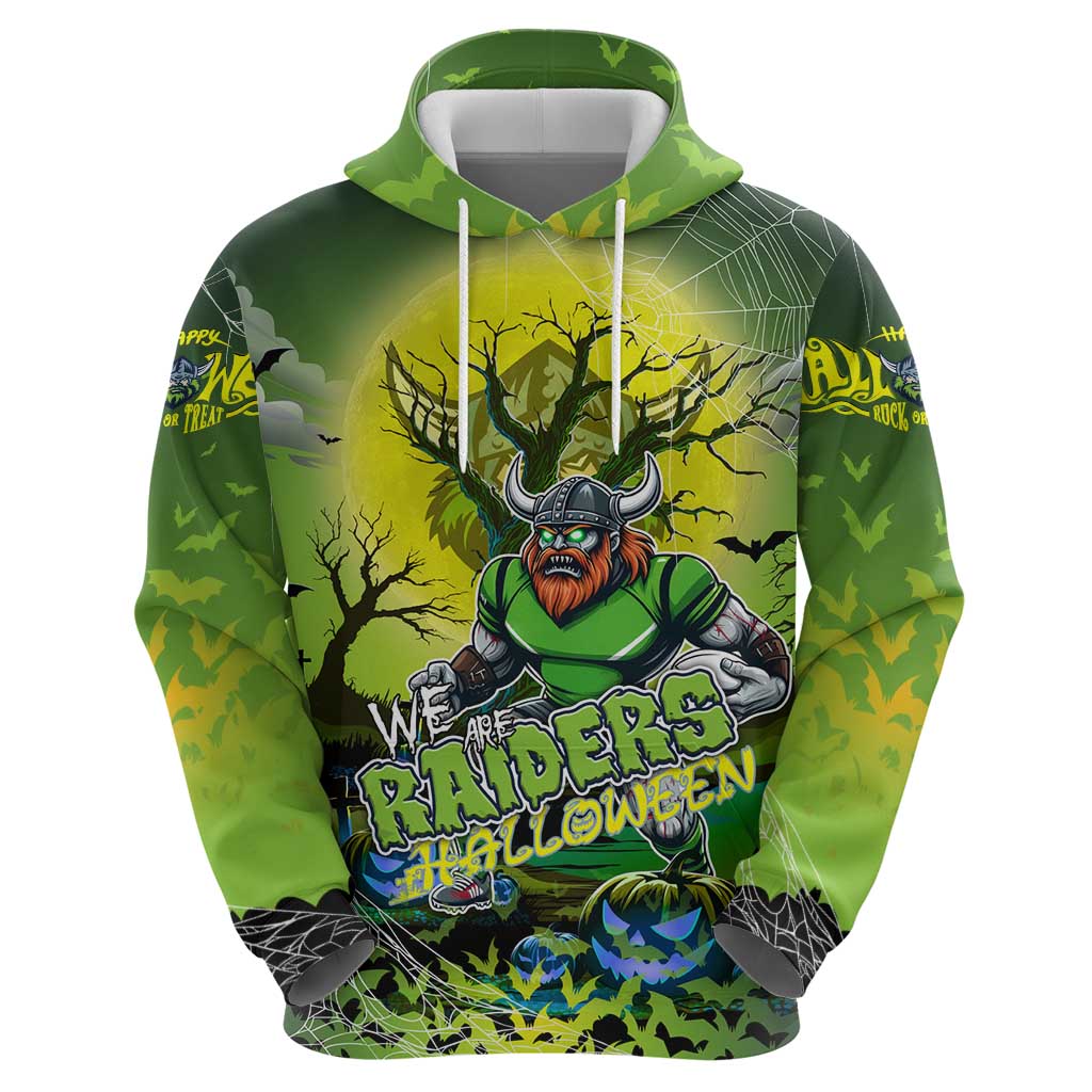 We Are Raiders Halloween Zip Hoodie Pumpkin Scary Spooky Season - Aussie Hoodie