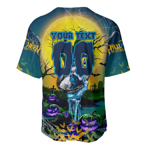 We Are Titans Halloween Baseball Jersey Pumpkin Scary Spooky Season - Aussie Hoodie