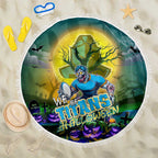 We Are Titans Halloween Beach Blanket Pumpkin Scary Spooky Season - Aussie Hoodie
