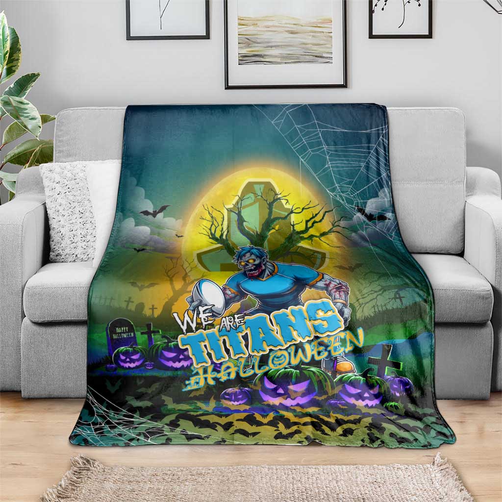 We Are Titans Halloween Blanket Pumpkin Scary Spooky Season - Aussie Hoodie