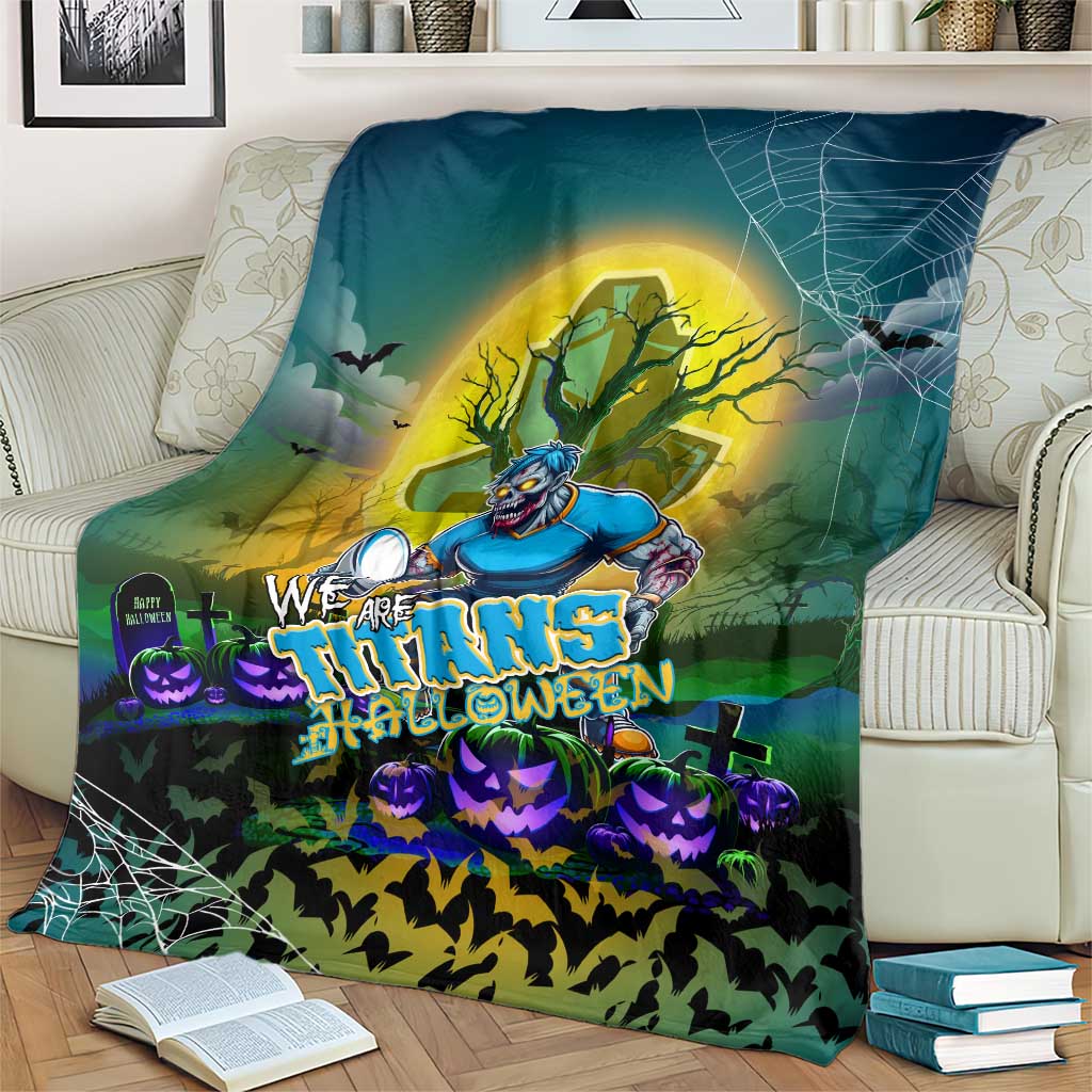 We Are Titans Halloween Blanket Pumpkin Scary Spooky Season - Aussie Hoodie
