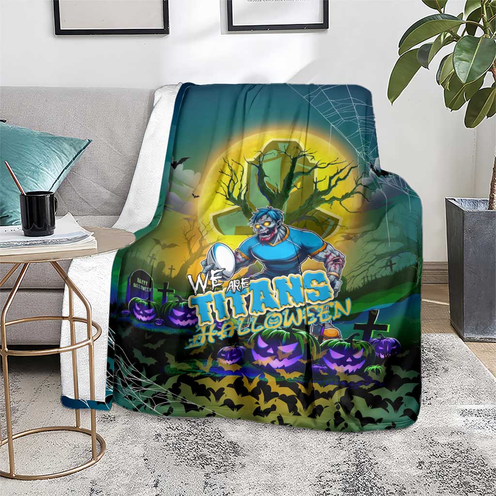 We Are Titans Halloween Blanket Pumpkin Scary Spooky Season - Aussie Hoodie