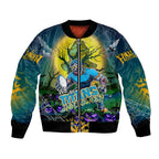 We Are Titans Halloween Bomber Jacket Pumpkin Scary Spooky Season - Aussie Hoodie