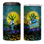We Are Titans Halloween 4 in 1 Can Cooler Tumbler Pumpkin Scary Spooky Season - Aussie Hoodie