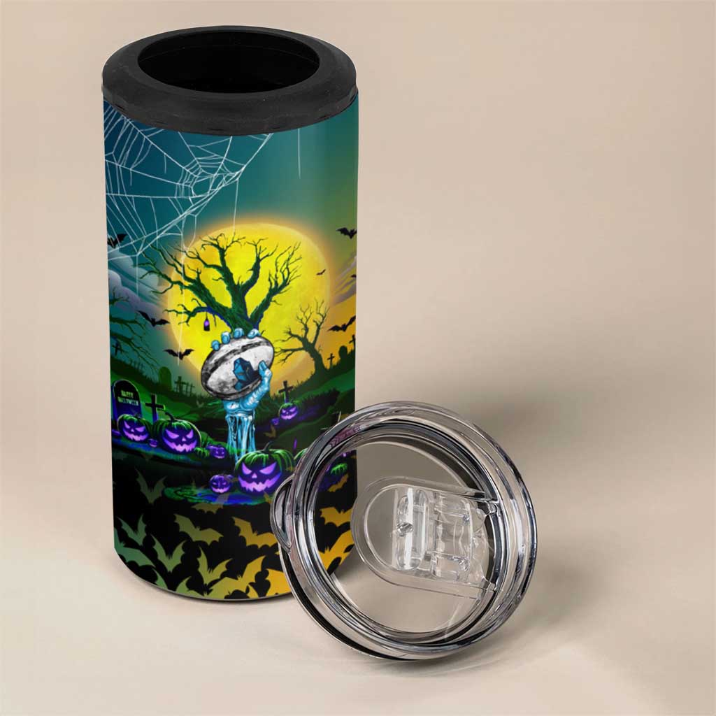 We Are Titans Halloween 4 in 1 Can Cooler Tumbler Pumpkin Scary Spooky Season - Aussie Hoodie