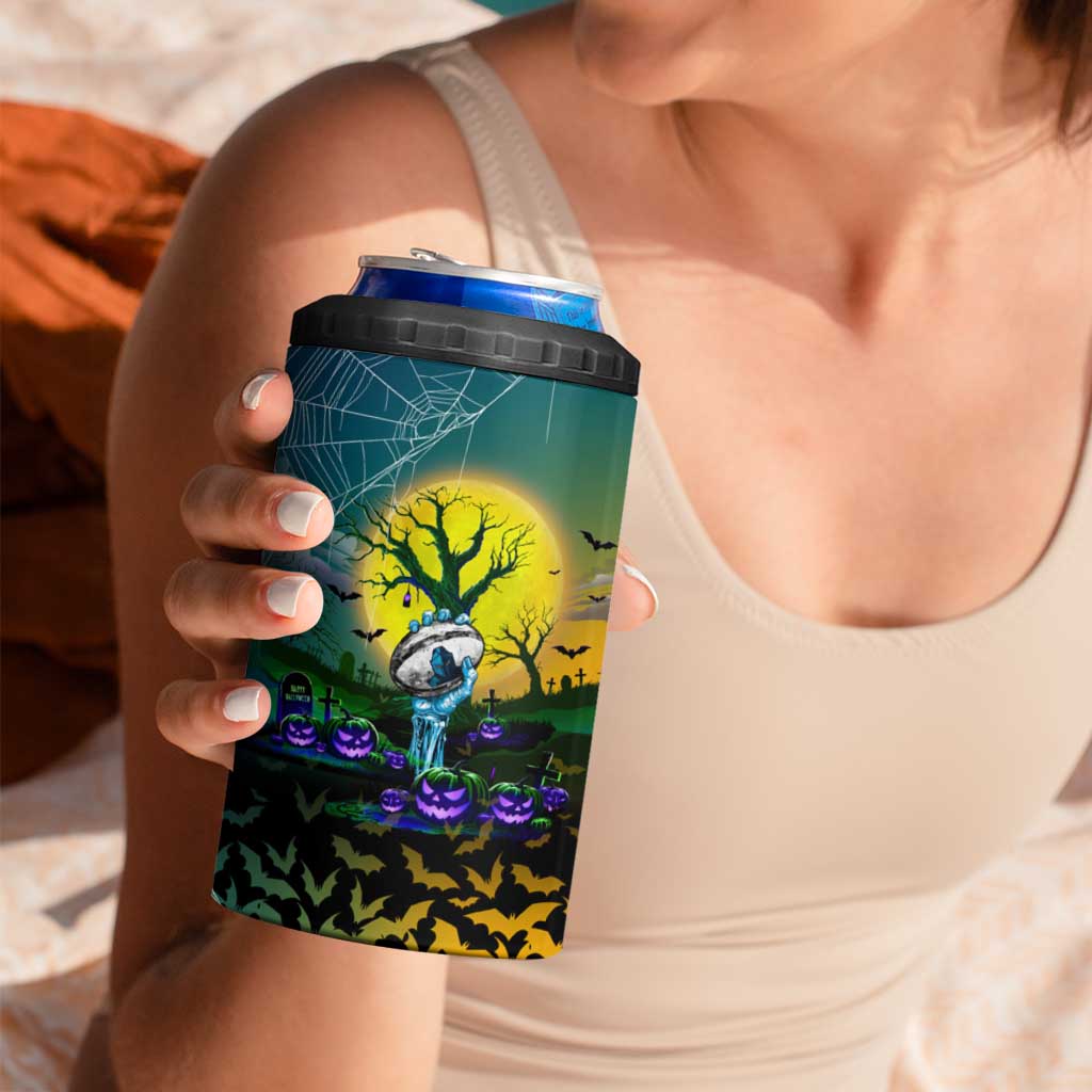 We Are Titans Halloween 4 in 1 Can Cooler Tumbler Pumpkin Scary Spooky Season - Aussie Hoodie