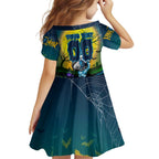 We Are Titans Halloween Family Matching Long Sleeve Bodycon Dress and Hawaiian Shirt Pumpkin Scary Spooky Season - Aussie Hoodie