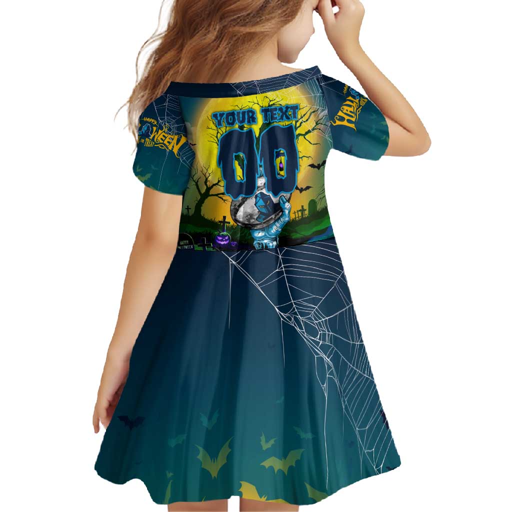 We Are Titans Halloween Family Matching Long Sleeve Bodycon Dress and Hawaiian Shirt Pumpkin Scary Spooky Season - Aussie Hoodie