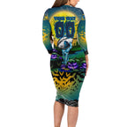 We Are Titans Halloween Family Matching Long Sleeve Bodycon Dress and Hawaiian Shirt Pumpkin Scary Spooky Season - Aussie Hoodie