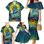 We Are Titans Halloween Family Matching Mermaid Dress and Hawaiian Shirt Pumpkin Scary Spooky Season - Aussie Hoodie