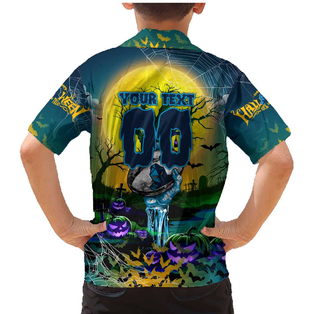 We Are Titans Halloween Family Matching Mermaid Dress and Hawaiian Shirt Pumpkin Scary Spooky Season - Aussie Hoodie