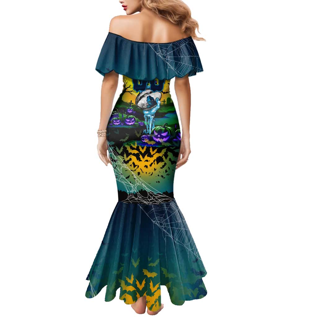 We Are Titans Halloween Family Matching Mermaid Dress and Hawaiian Shirt Pumpkin Scary Spooky Season - Aussie Hoodie