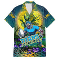 We Are Titans Halloween Family Matching Off The Shoulder Long Sleeve Dress and Hawaiian Shirt Pumpkin Scary Spooky Season - Aussie Hoodie