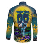 We Are Titans Halloween Family Matching Off Shoulder Maxi Dress and Hawaiian Shirt Pumpkin Scary Spooky Season - Aussie Hoodie