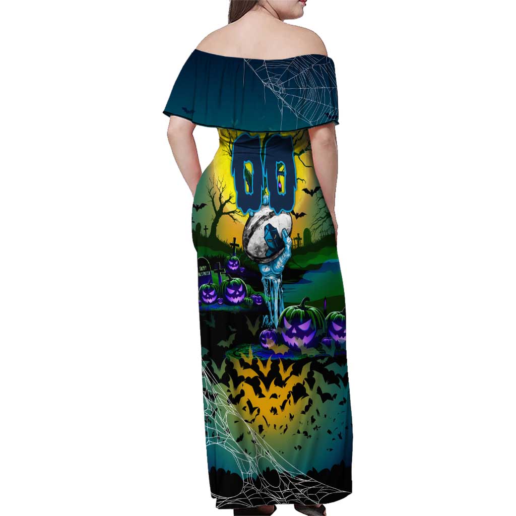 We Are Titans Halloween Family Matching Off Shoulder Maxi Dress and Hawaiian Shirt Pumpkin Scary Spooky Season - Aussie Hoodie