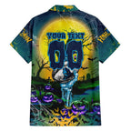 We Are Titans Halloween Family Matching Off Shoulder Short Dress and Hawaiian Shirt Pumpkin Scary Spooky Season - Aussie Hoodie