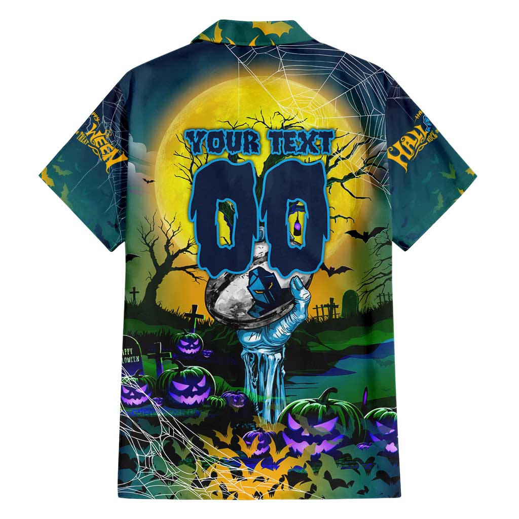 We Are Titans Halloween Family Matching Short Sleeve Bodycon Dress and Hawaiian Shirt Pumpkin Scary Spooky Season - Aussie Hoodie