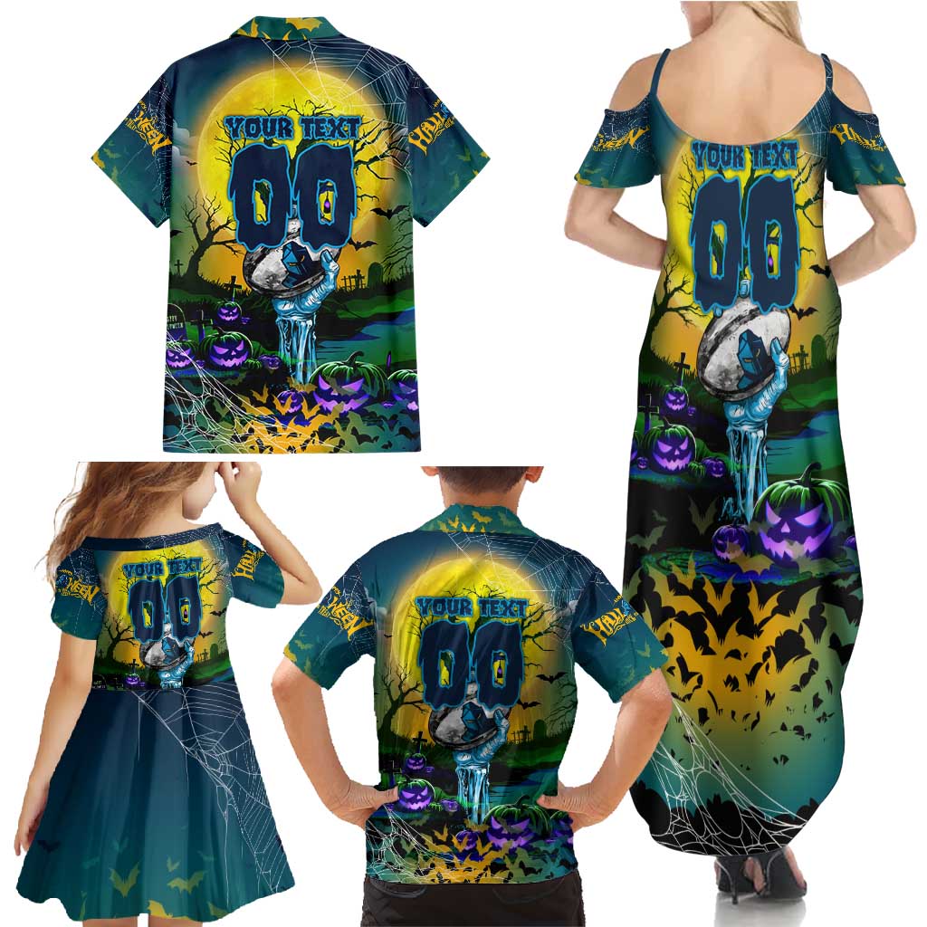 We Are Titans Halloween Family Matching Summer Maxi Dress and Hawaiian Shirt Pumpkin Scary Spooky Season - Aussie Hoodie