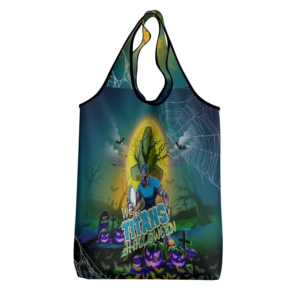 We Are Titans Halloween Grocery Bag Pumpkin Scary Spooky Season - Aussie Hoodie