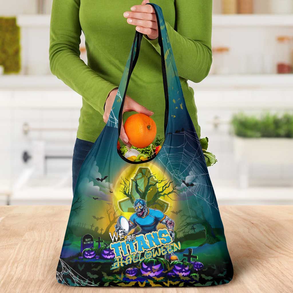We Are Titans Halloween Grocery Bag Pumpkin Scary Spooky Season - Aussie Hoodie