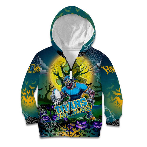 We Are Titans Halloween Kid Hoodie Pumpkin Scary Spooky Season - Aussie Hoodie