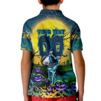 We Are Titans Halloween Kid Polo Shirt Pumpkin Scary Spooky Season - Aussie Hoodie