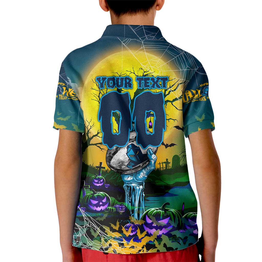 We Are Titans Halloween Kid Polo Shirt Pumpkin Scary Spooky Season - Aussie Hoodie