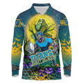 We Are Titans Halloween Long Sleeve Polo Shirt Pumpkin Scary Spooky Season - Aussie Hoodie
