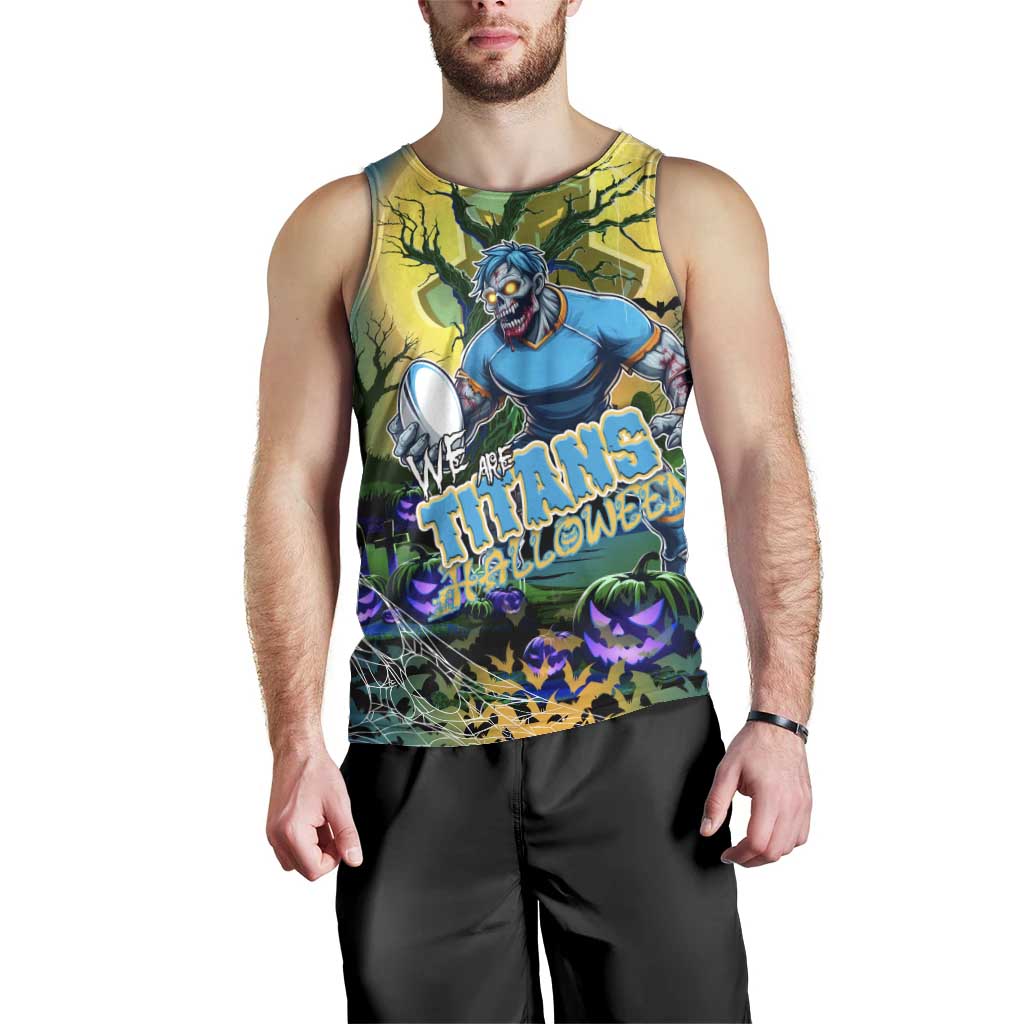We Are Titans Halloween Men Tank Top Pumpkin Scary Spooky Season - Aussie Hoodie