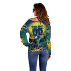 We Are Titans Halloween Off Shoulder Sweater Pumpkin Scary Spooky Season - Aussie Hoodie