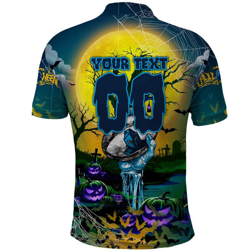 We Are Titans Halloween Polo Shirt Pumpkin Scary Spooky Season - Aussie Hoodie
