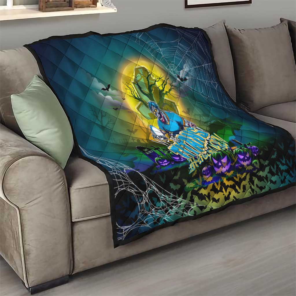 We Are Titans Halloween Quilt Pumpkin Scary Spooky Season - Aussie Hoodie