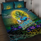 We Are Titans Halloween Quilt Bed Set Pumpkin Scary Spooky Season - Aussie Hoodie
