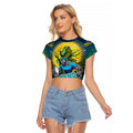 We Are Titans Halloween Raglan Cropped T Shirt Pumpkin Scary Spooky Season - Aussie Hoodie