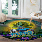 We Are Titans Halloween Round Carpet Pumpkin Scary Spooky Season - Aussie Hoodie