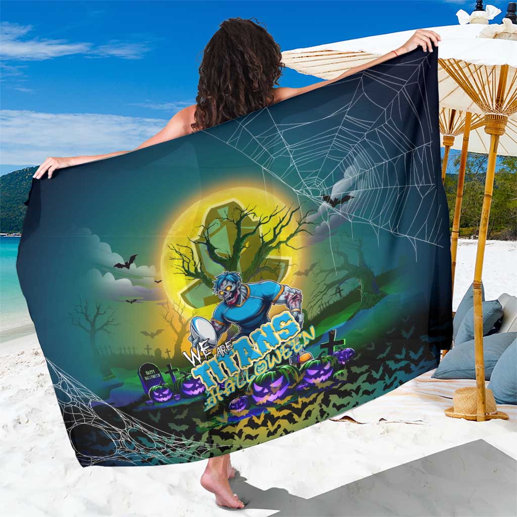 We Are Titans Halloween Sarong Pumpkin Scary Spooky Season - Aussie Hoodie