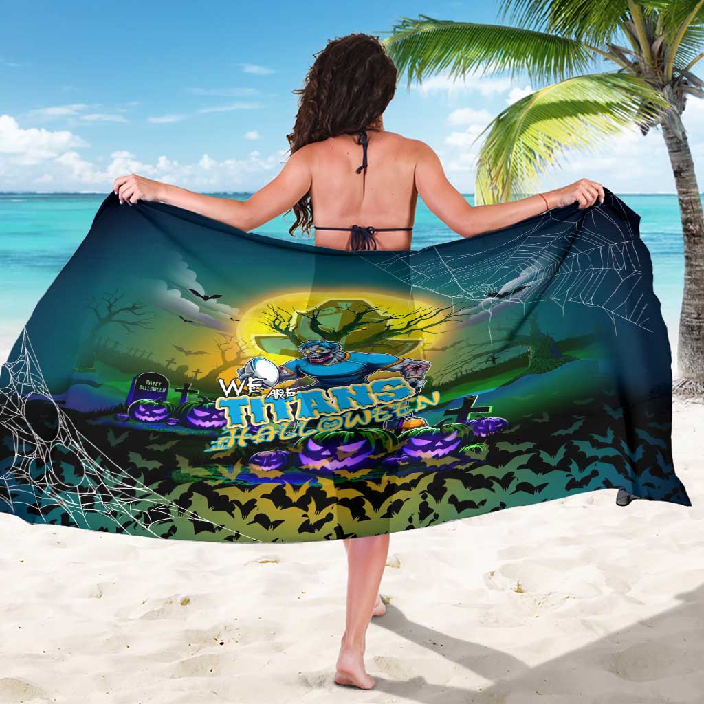 We Are Titans Halloween Sarong Pumpkin Scary Spooky Season - Aussie Hoodie